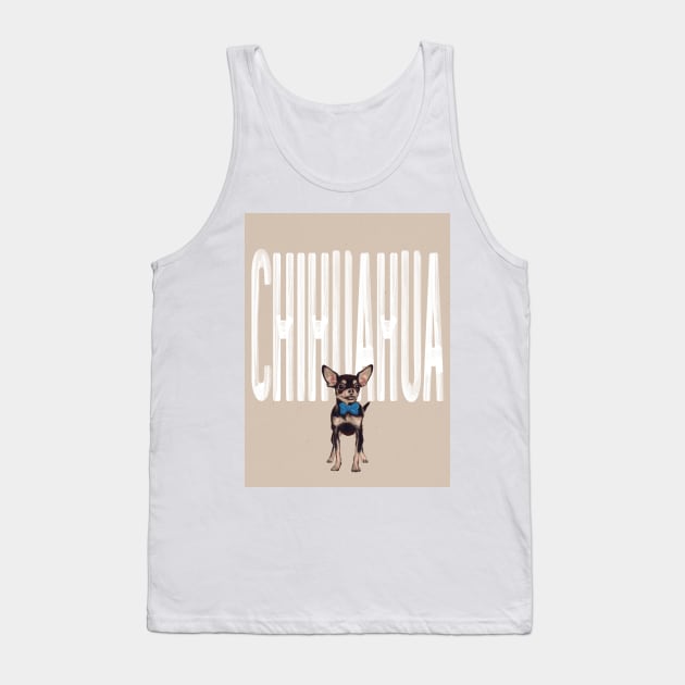 Chihuahua Dog Tank Top by Art Designs